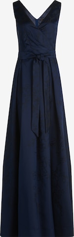 Rochie de seară de la Vera Mont pe albastru: față
