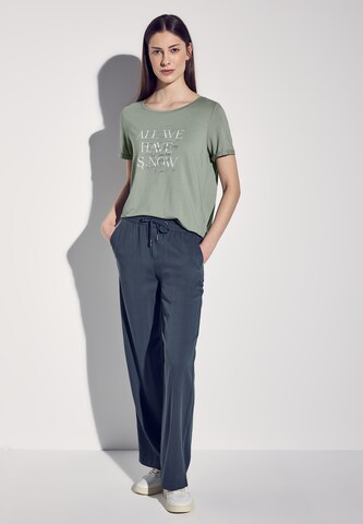 STREET ONE T-Shirt mit Print in Grün