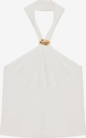 No Matter What Top in Beige: Vorderseite