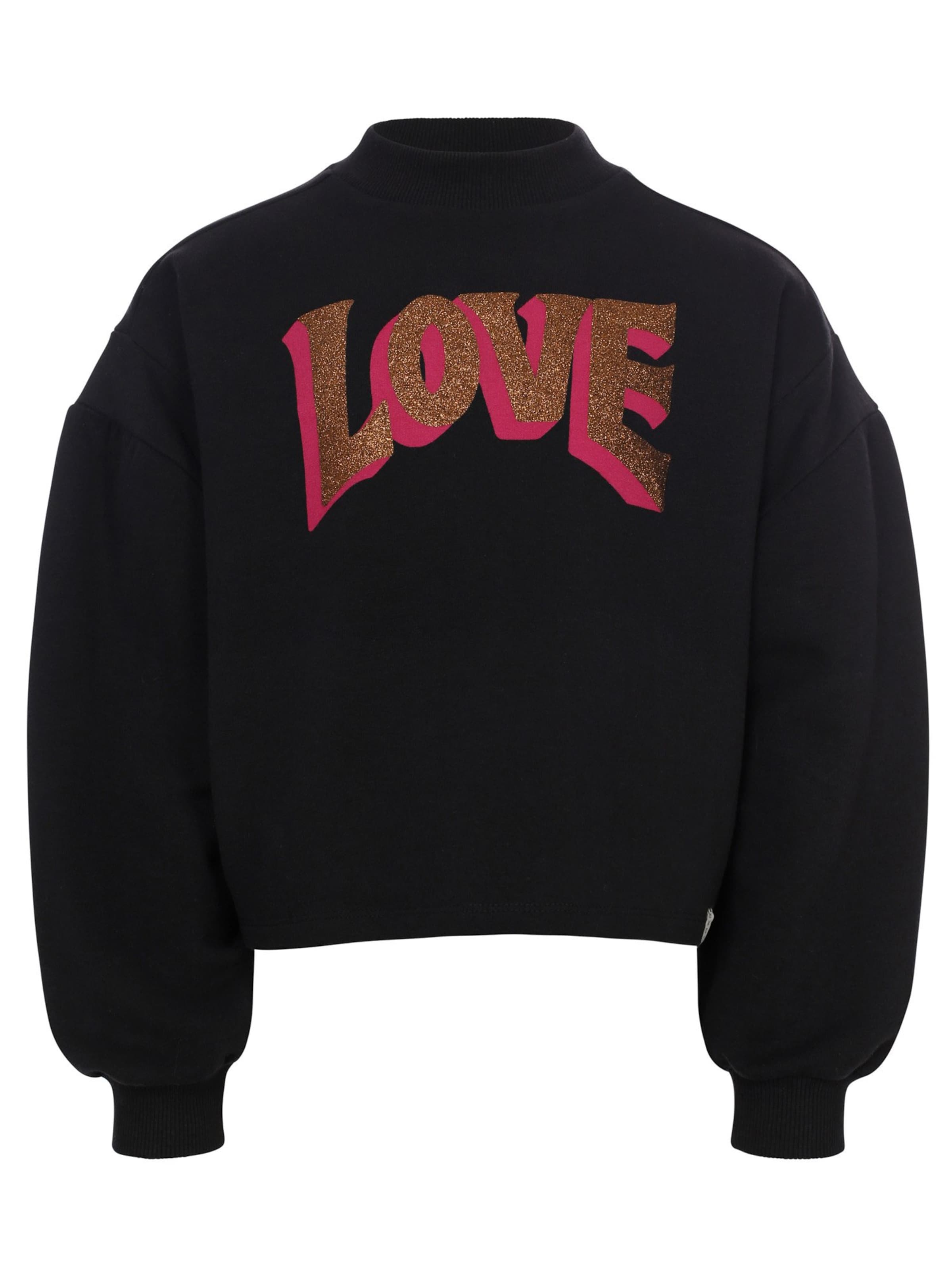 Looxs Revolution Sweatshirt in Zwart: voorkant
