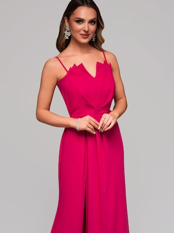 Ombre Evening dress in Pink