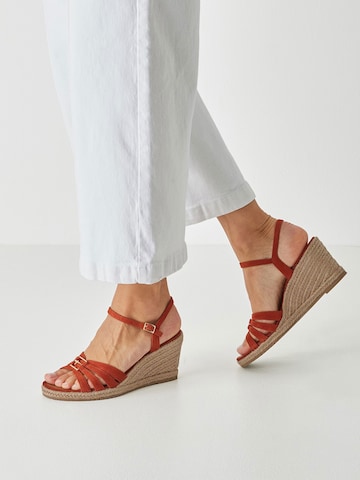 Tamaris Sandal in Orange: front