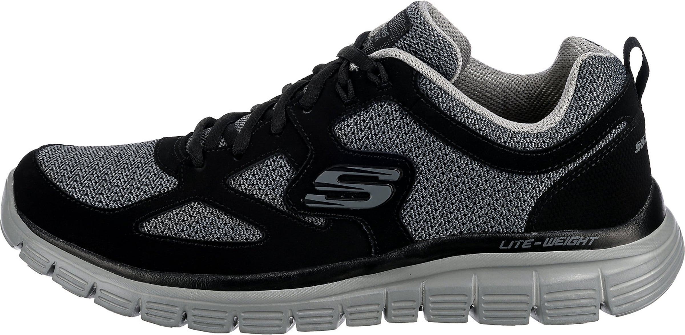 SKECHERS Sneaker low 'BURNS - AGOURA' i sort