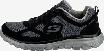 SKECHERS Matalavartiset tennarit 'BURNS - AGOURA' värissä musta