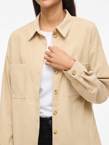 VILA - Blusa en marrón