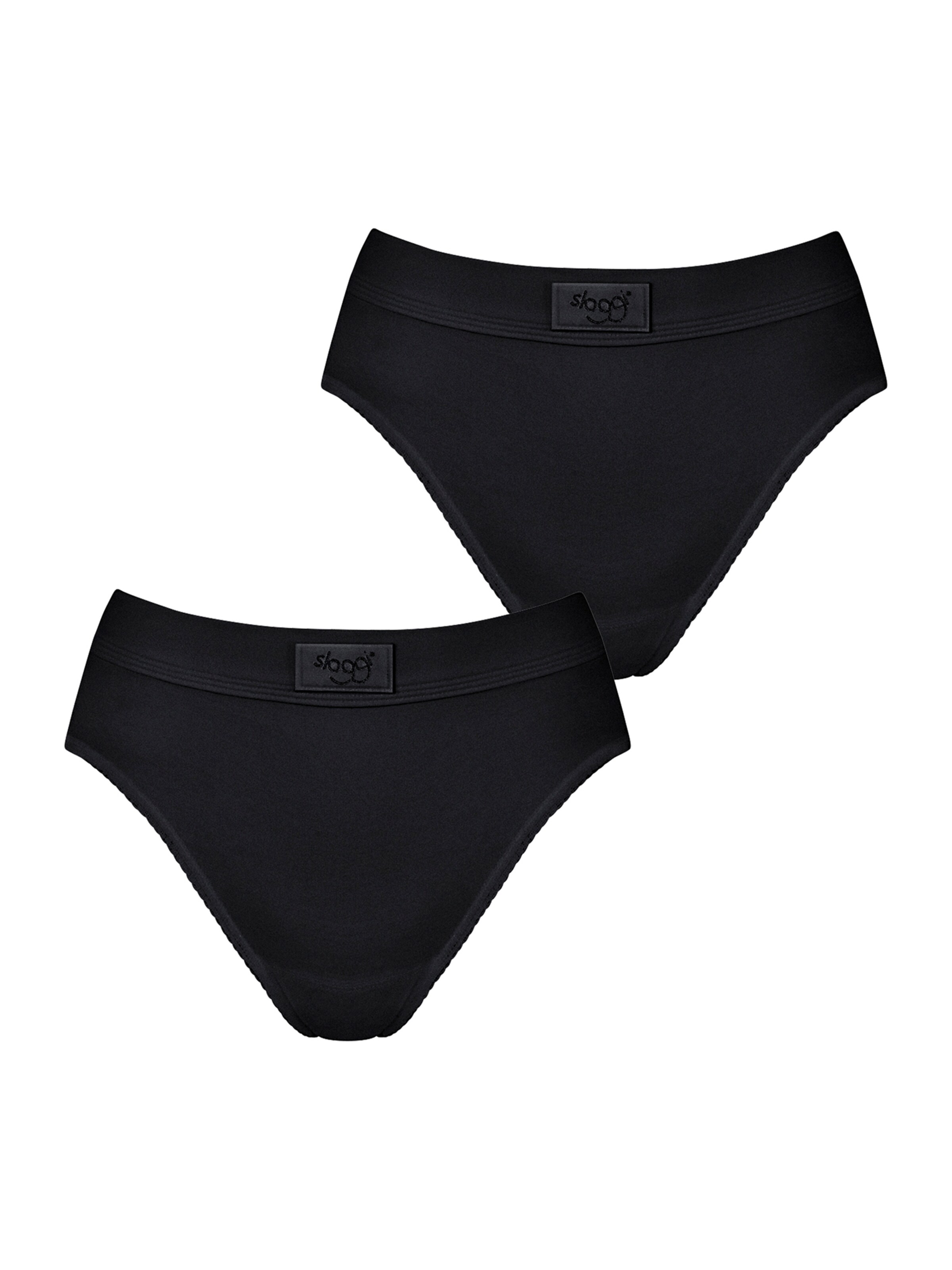 SLOGGI Slip ' Double Comfort ' in Zwart: voorkant