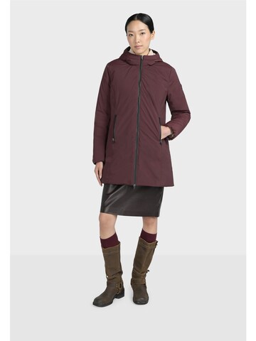 Canadian Classics Zimní parka ' ELNORA ' – červená: přední strana