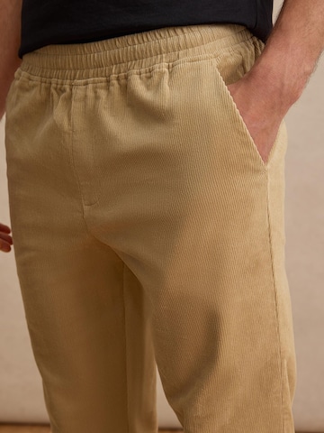 DAN FOX APPAREL Regular Pants 'Felix' in Beige