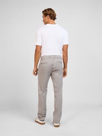 yazubi Slim fit Chino Pants 'Dustin' in Grey
