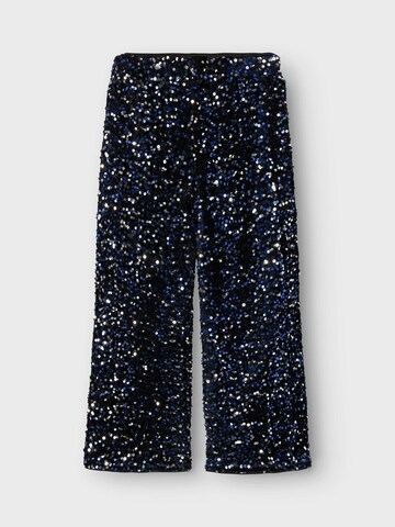 NAME IT Wide Leg Bukser i sort