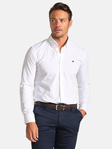 Coupe regular Chemise business Williot en noir : devant