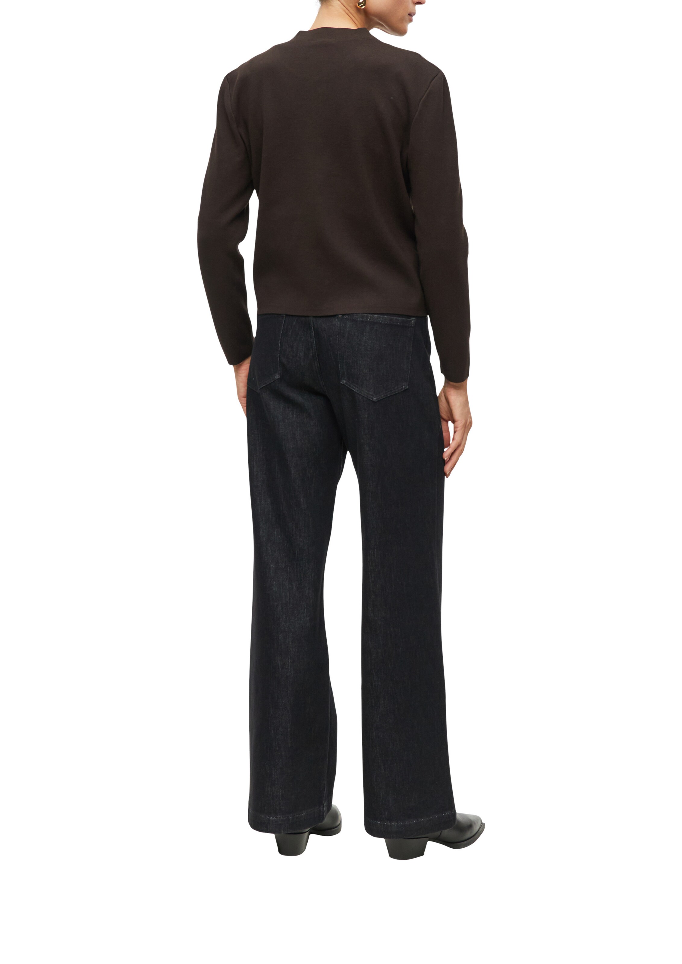 s.Oliver Knit cardigan in Brown