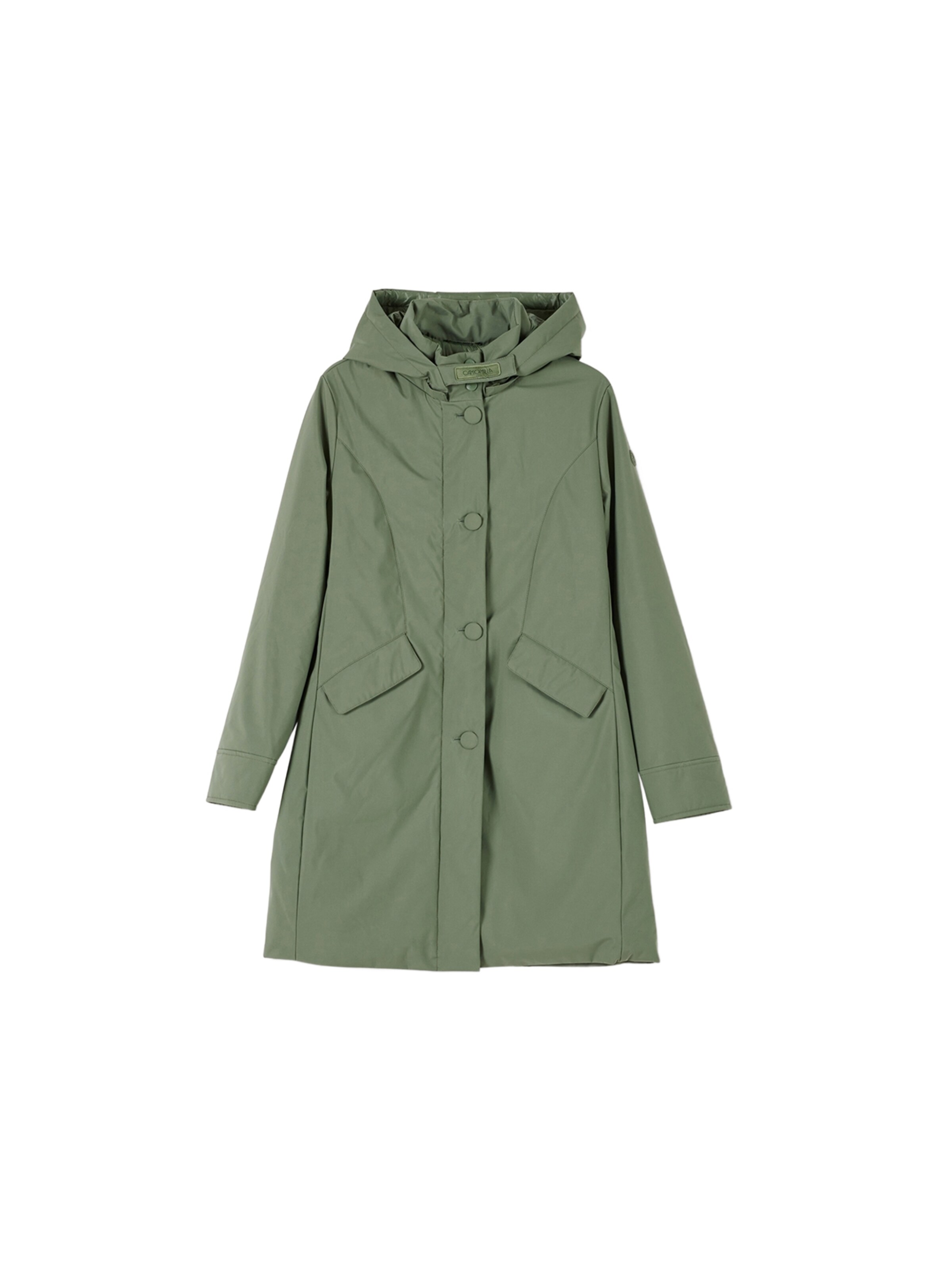Veste d’hiver 'PATH' Camomilla Italia en vert : devant