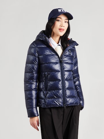 Blauer Přechodná bunda 'Caroll' – modrá: přední strana