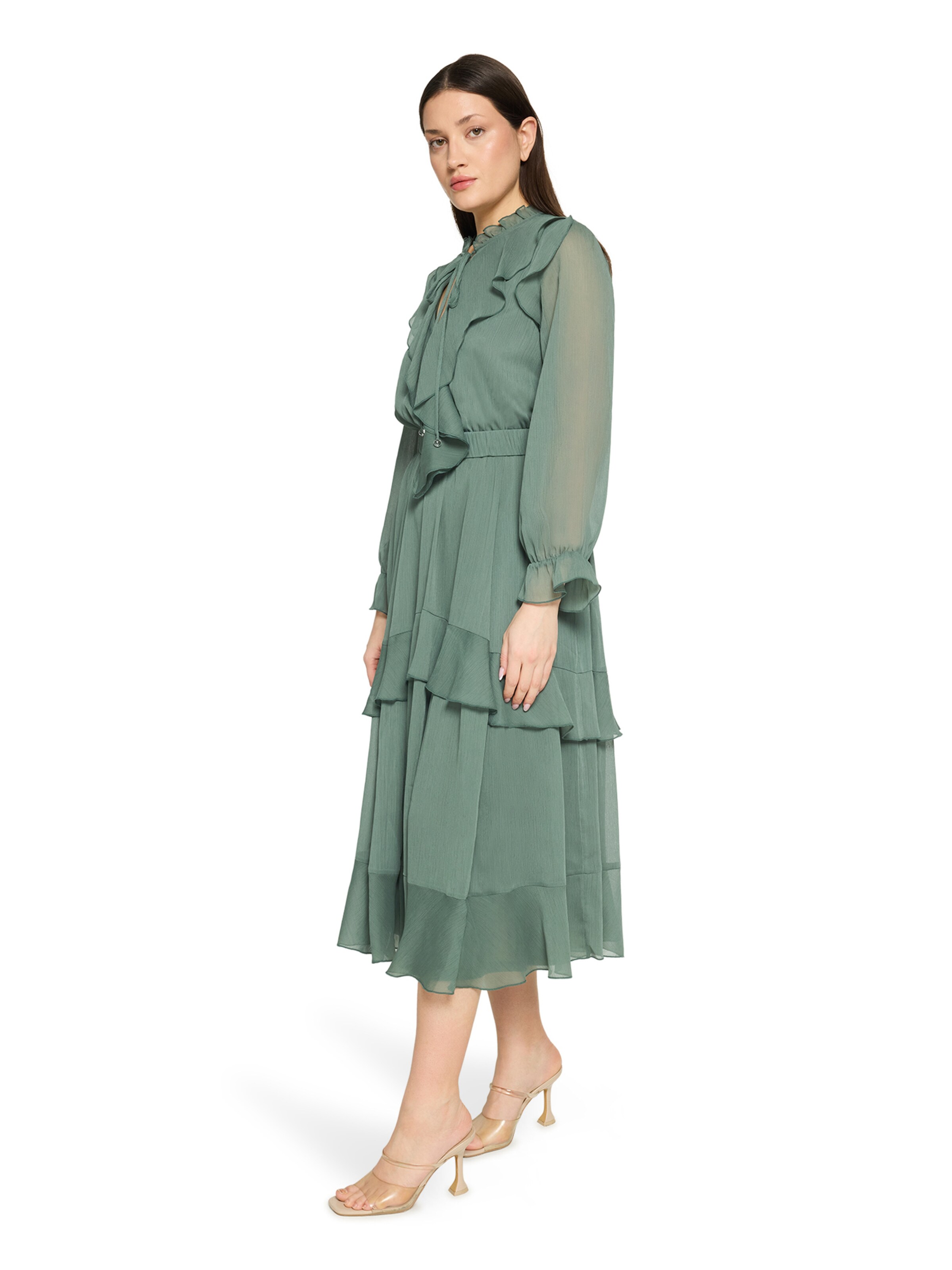 Robe de soirée Vera Mont en vert