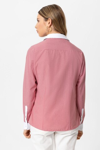 Chemisier 'JOYCE' DENIM CULTURE en rouge