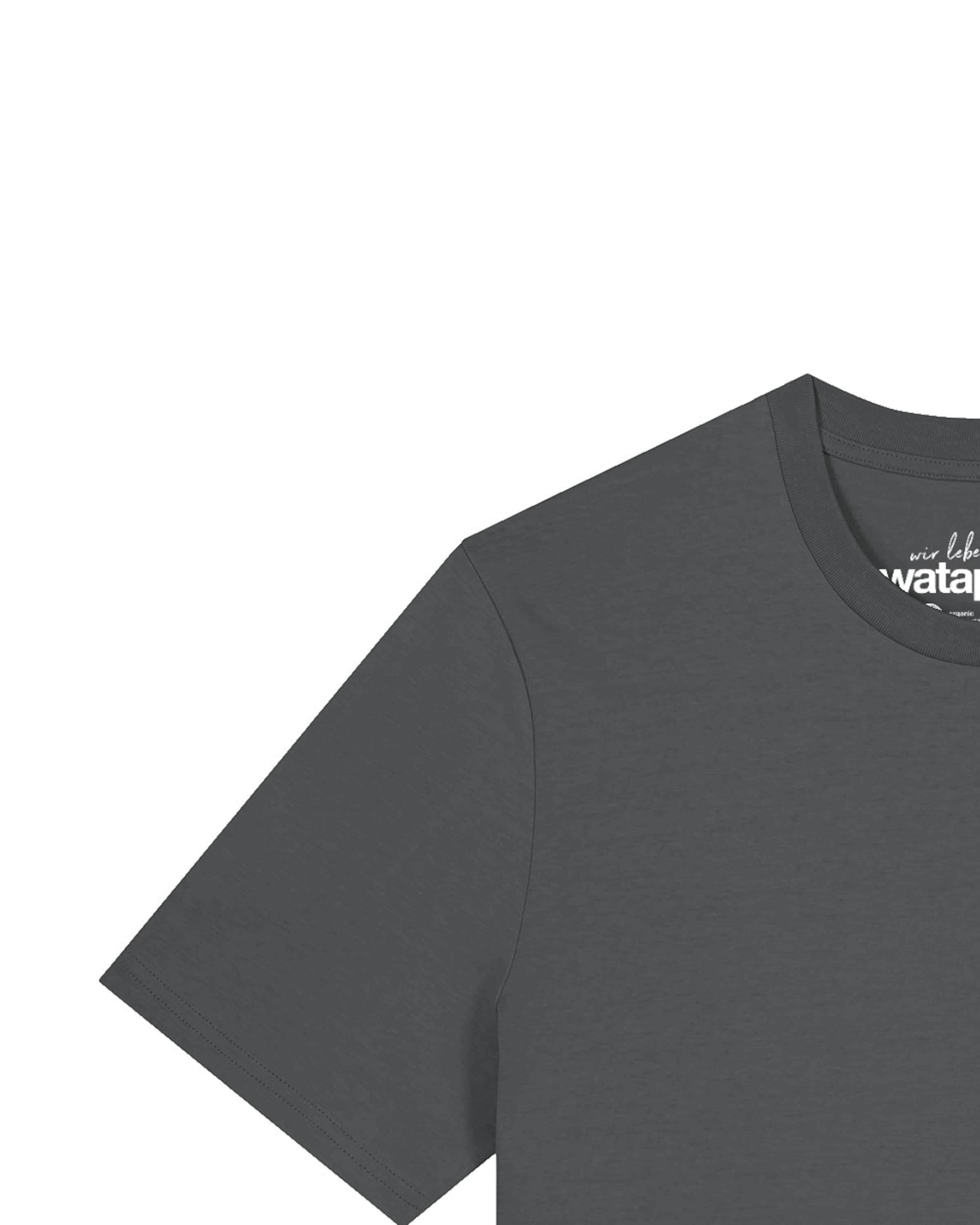 T-Shirt 'König Der Herzen' Watapparel en gris
