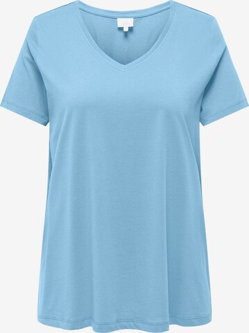 ONLY Carmakoma Shirt in Blau: predná strana