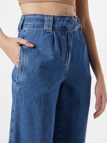 Wide leg Jeans di River Island in blu