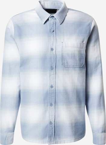 HOLLISTER Button Up Shirt in Blue: front