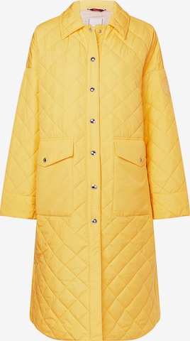 TOMMY HILFIGER Between-Seasons Coat in Yellow: front