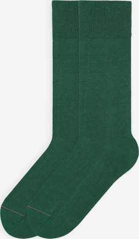 Von Jungfeld Socks 'SIGNATURE' in Green: front
