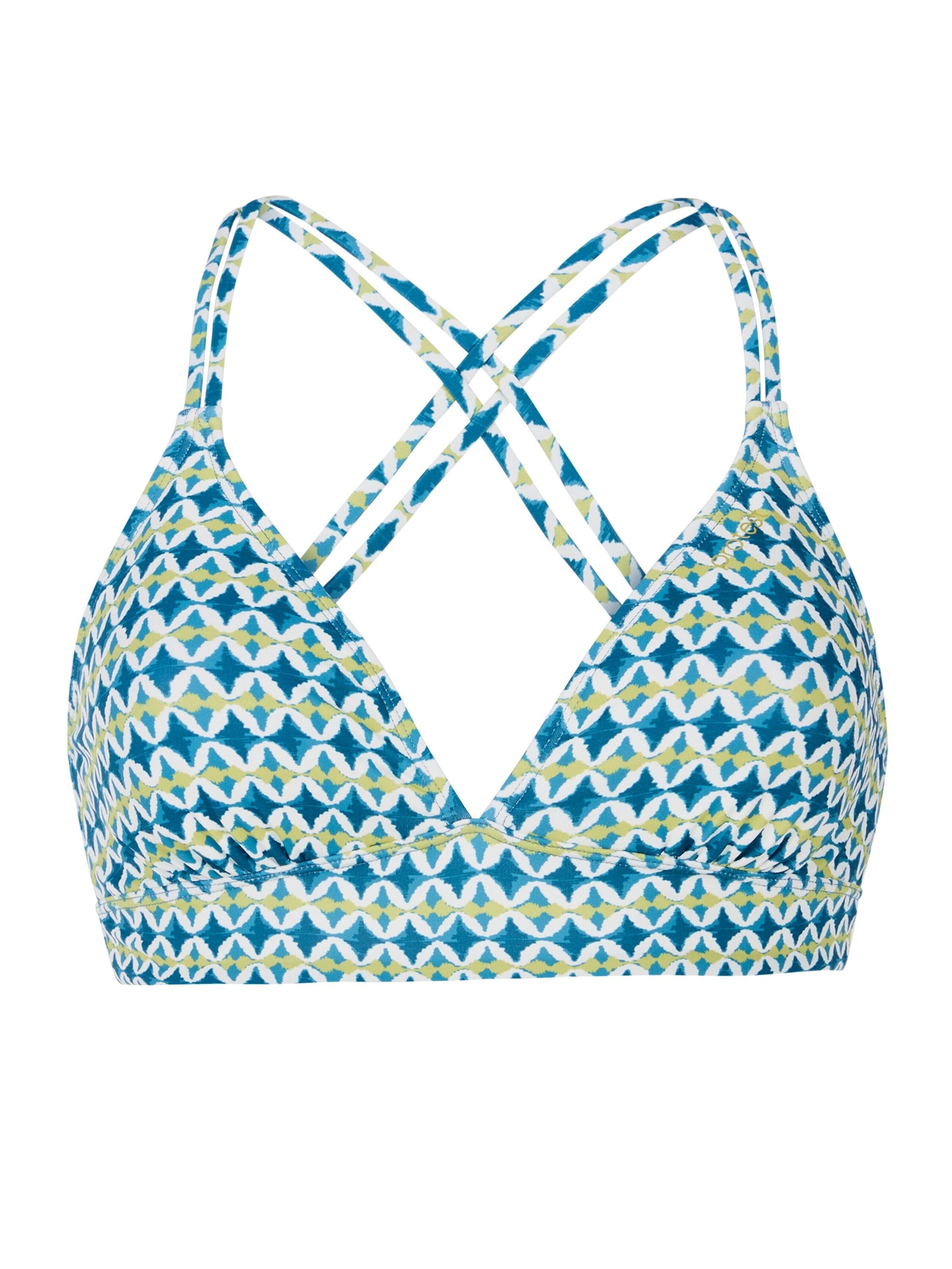 PROTEST Triangle Bikini 'PRTSplash' in Blue