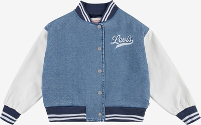 LEVI'S ® Overgangsjakke i blue denim / hvid, Produktvisning