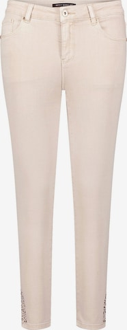 Coupe slim Jean Betty Barclay en beige : devant