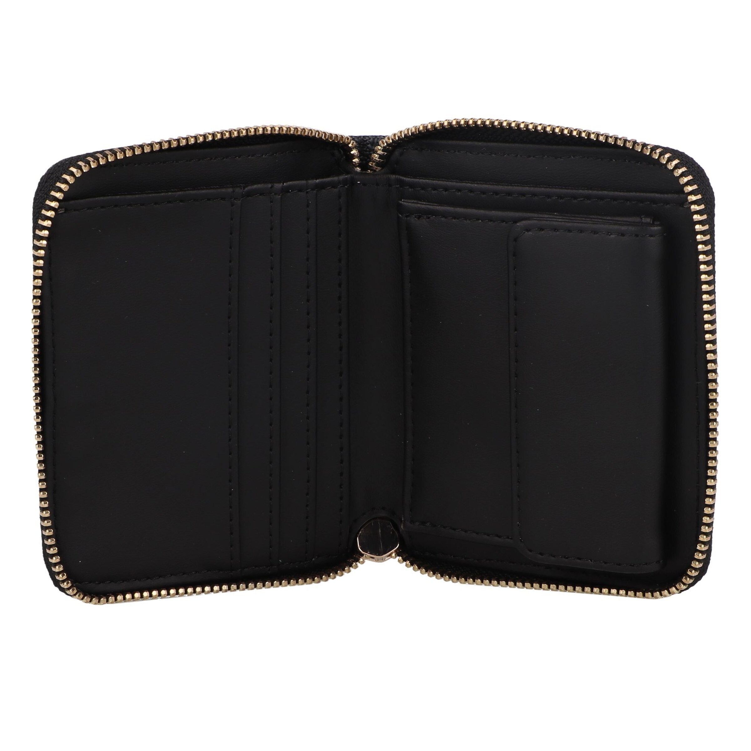 GUESS Peněženka 'LAUREL II SLG SMALL ZIP AROUND' – černá