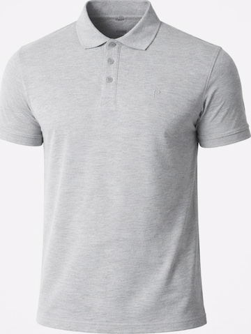 PANTONECLO Shirt 'Pantoneclo Men’s Polo Shirt' in Grey: front