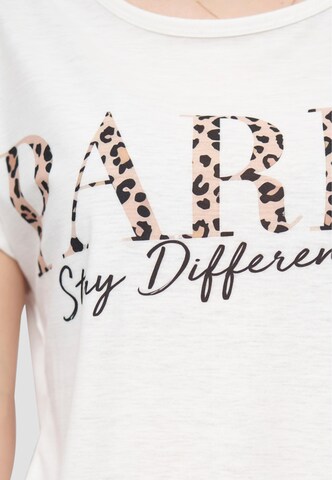 Cloud5ive Tričko 'Paris' – bílá