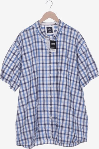 BRAX Button Up Shirt in 5XL in Blue: front