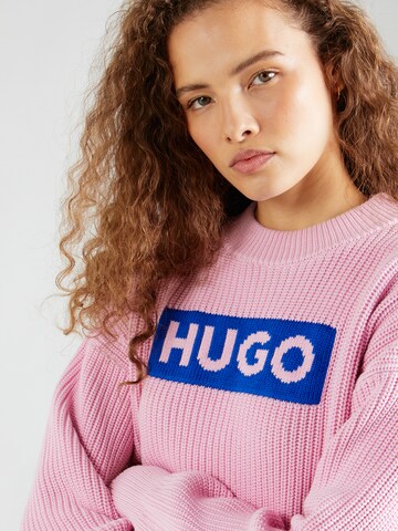 HUGO Pullover 'Sloger' i pink