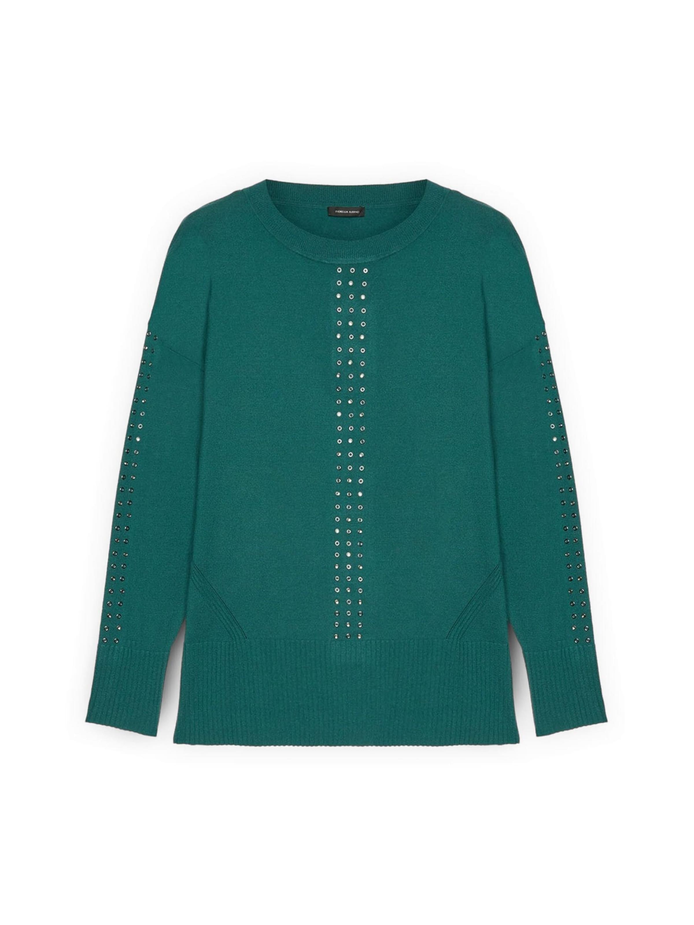 Pullover di Fiorella Rubino in blu: frontale