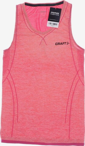 Craft Top & Shirt in XS in Pink: front
