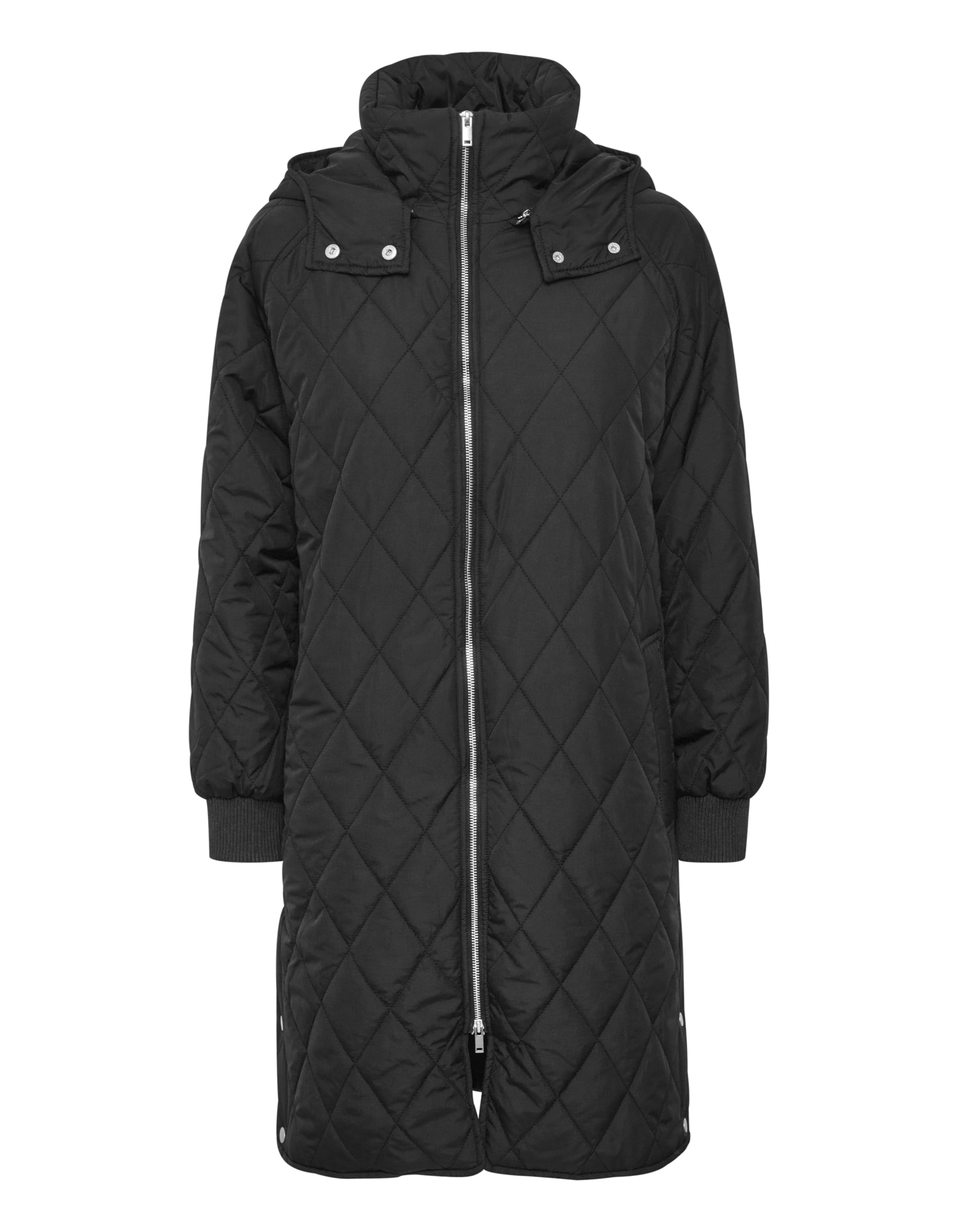 InWear Between-seasons coat 'Ektra' in Black: front