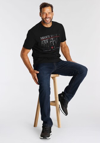 Man's World Shirt in Black