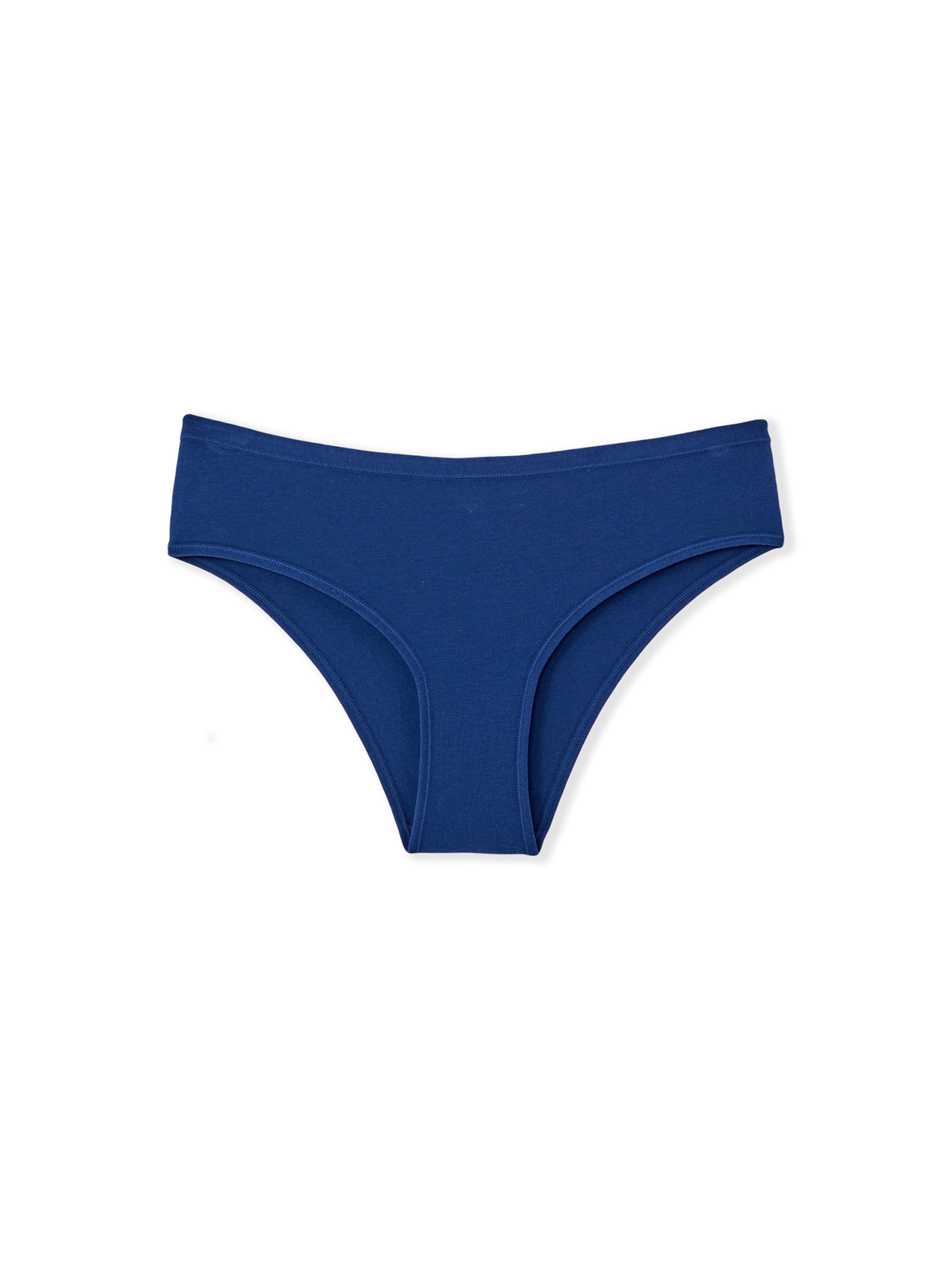 ETAM Panty in Blue: front