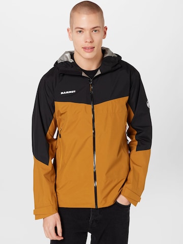 MAMMUT Outdoor jacket 'Convey Tour' in Brown: front