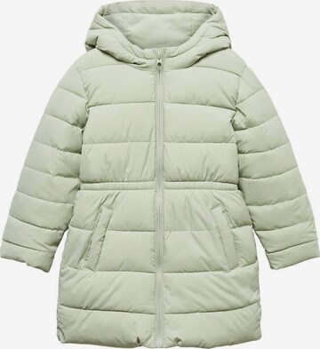 MANGO KIDS Winterjas 'Alilong' in Groen: voorkant