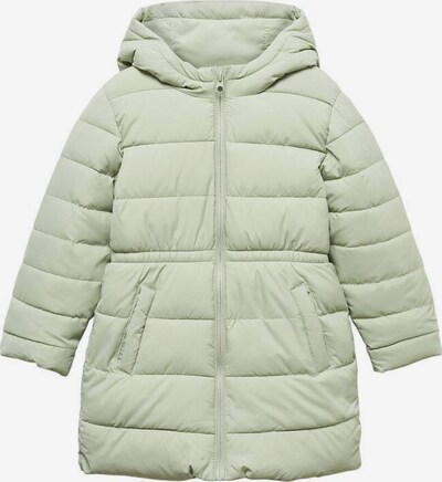 MANGO KIDS Winterjas 'Alilong' in de kleur Pastelgroen, Productweergave