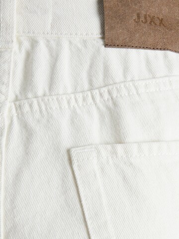 JJXX - Loosefit Pantalón vaquero plisado 'Alexa' en blanco