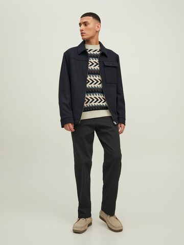 JACK & JONES Sweater 'Percy' in Beige