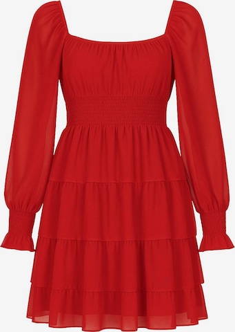 WOMAN VISION Kleid in Rot: Vorderseite