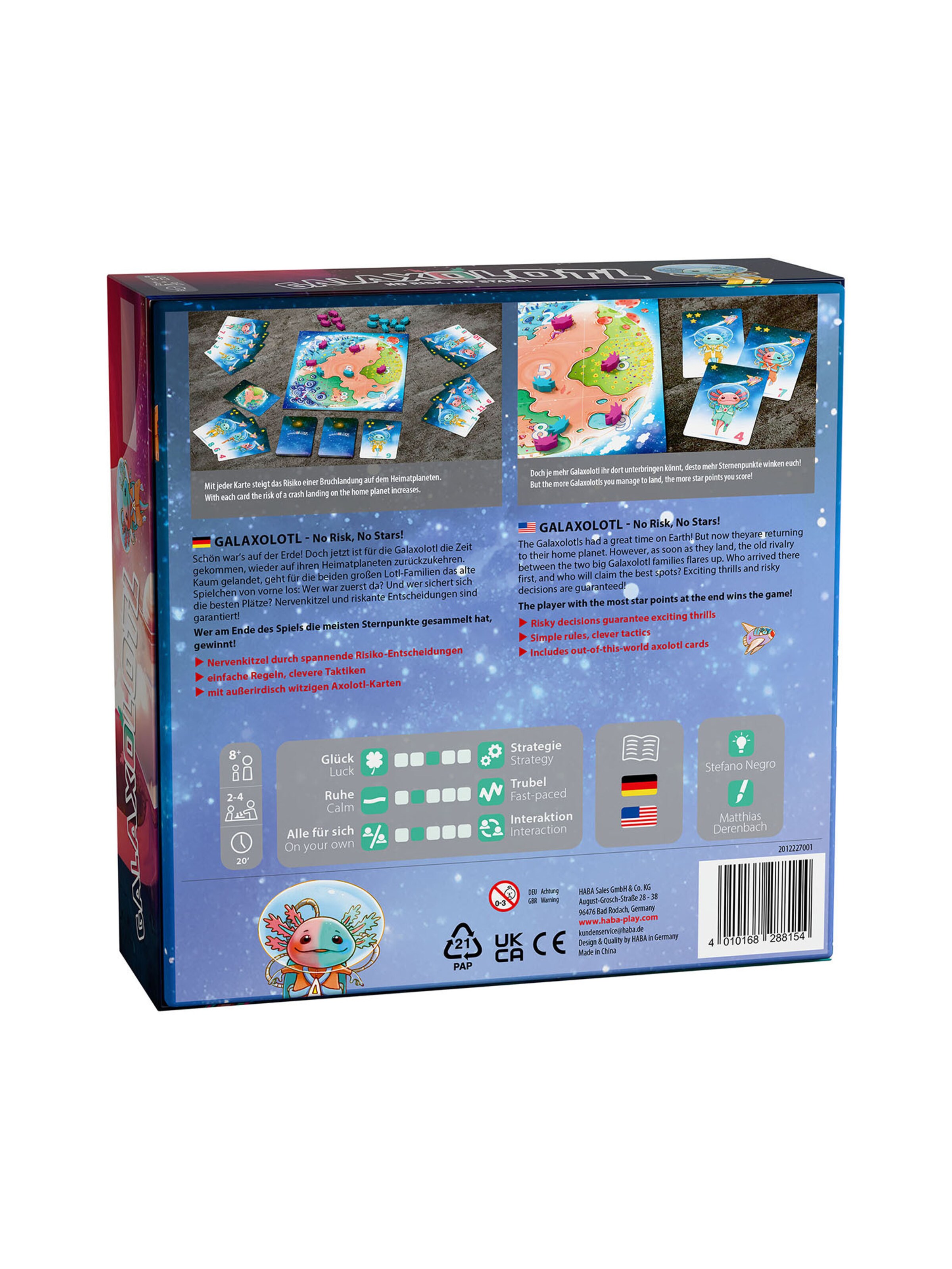 HABA Spiel 'Galaxolotl' in Mischfarben