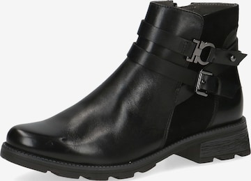CAPRICE Ankle Boots in Black: front