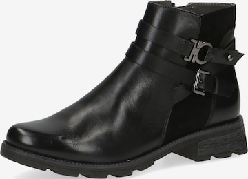 Bottines CAPRICE en noir : devant