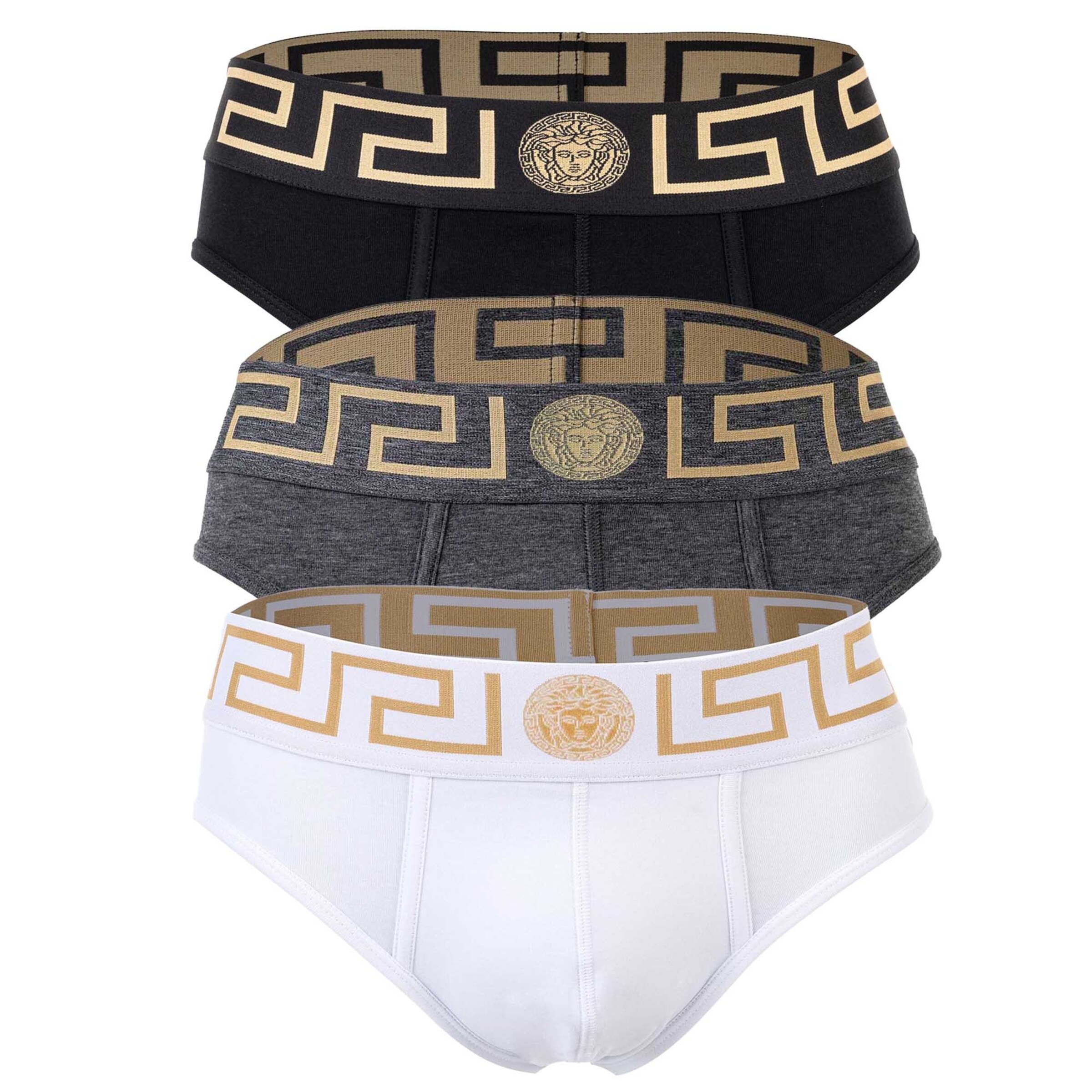 VERSACE Slip i grå: forside