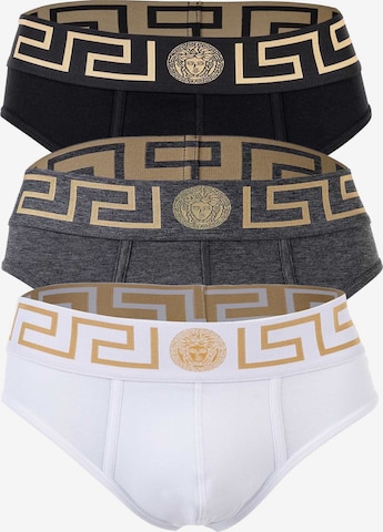 Slip di VERSACE in grigio: frontale